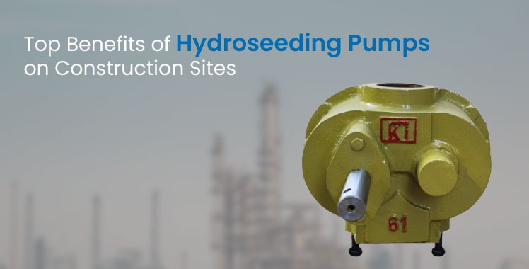 Erosion Control Hydroseeding Pump